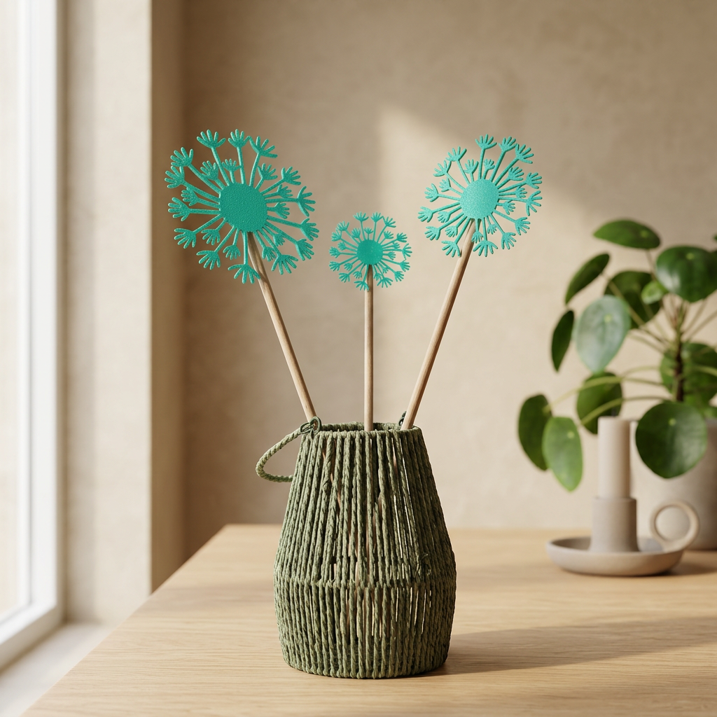 Deko Stecker Pusteblume 3er Set