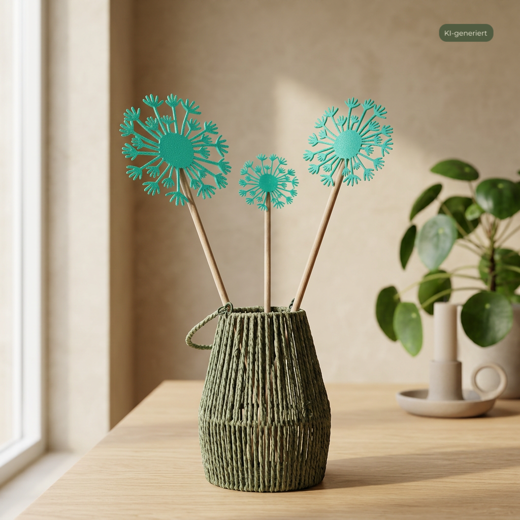 Deko Stecker Pusteblume 3er Set