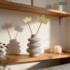 Deko Stecker Papierboot 2er Set