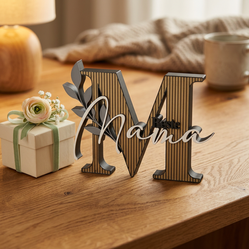 Beste Mama Deko Schriftzug