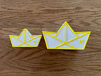 Deko Stecker Papierboot 2er Set